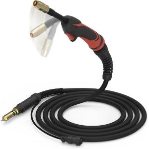 image:imageYESWELDER 10ft 150A Flexible Neck Mig Welding Gun Torch Stinger Replacement for Miller M10 195605 M15 249040150A 10ft Flexible Replace Miller M100M150