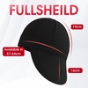 image:imageYESWELDER Reversible Welding Cap with Elastic Retractable Band Skull Style 260g Fireproof Martin outer fabric amp 100 cotton lining HeatResistant Protective Welders Cap Available for Man or WomanAll Black