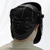 image:imageYESWELDER Reversible Welding Cap with Elastic Retractable Band Skull Style 260g Fireproof Martin outer fabric amp 100 cotton lining HeatResistant Protective Welders Cap Available for Man or WomanBlack