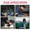 image:imageYESWELDER Reversible Welding Cap with Elastic Retractable Band Skull Style 260g Fireproof Martin outer fabric amp 100 cotton lining HeatResistant Protective Welders Cap Available for Man or WomanBlack