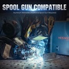 image:imageYESWELDER MP200PRO 9in1 Welder amp Plasma Cutter Combo MIGPulse MIGFlux CoreLift TIGPulse TIGStickPulse StickCUTSpool Gun UserFriendly 7 LCD Screen 120V240V Welding MachineMP200PRO