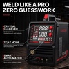 image:imageYESWELDER MP200PRO 9in1 Welder amp Plasma Cutter Combo MIGPulse MIGFlux CoreLift TIGPulse TIGStickPulse StickCUTSpool Gun UserFriendly 7 LCD Screen 120V240V Welding MachineMCT520