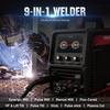 image:imageYESWELDER MP200PRO 9in1 Welder amp Plasma Cutter Combo MIGPulse MIGFlux CoreLift TIGPulse TIGStickPulse StickCUTSpool Gun UserFriendly 7 LCD Screen 120V240V Welding MachineMP200PRO