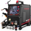 image:imageYESWELDER MP200PRO 9in1 Welder amp Plasma Cutter Combo MIGPulse MIGFlux CoreLift TIGPulse TIGStickPulse StickCUTSpool Gun UserFriendly 7 LCD Screen 120V240V Welding MachineMCT520
