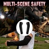 image:imageYESWELDER Welding Sleeves HeatampFlame Resistant Arm Protection Work Sleeves for Men and WomenBlack
