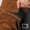 image:imageYESWELDER Welding Sleeves HeatampFlame Resistant Arm Protection Work Sleeves for Men and WomenBrown