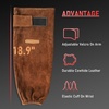 image:imageYESWELDER Welding Sleeves HeatampFlame Resistant Arm Protection Work Sleeves for Men and WomenBrown
