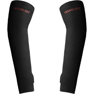 image:imageYESWELDER Welding Sleeves HeatampFlame Resistant Arm Protection Work Sleeves for Men and WomenBlack