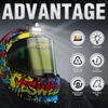 image:imageYESWELDER Auto Darkening Welding Helmet with SIDE VIEW and LED 180 Panoramic View 1111 True Color Solar Powered Welder Hood Wide Shade 359913 Welder Mask for TIG MIG ARC CUT and GRINDLYGQ800DSGLED