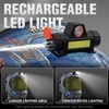 image:imageYESWELDER Auto Darkening Welding Helmet with SIDE VIEW and LED 180 Panoramic View 1111 True Color Solar Powered Welder Hood Wide Shade 359913 Welder Mask for TIG MIG ARC CUT and GRINDLYGQ800DCBLED