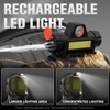 image:imageYESWELDER Auto Darkening Welding Helmet with SIDE VIEW and LED 180 Panoramic View 1111 True Color Solar Powered Welder Hood Wide Shade 359913 Welder Mask for TIG MIG ARC CUT and GRINDLYGQ800DBLLED