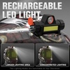 image:imageYESWELDER Auto Darkening Welding Helmet with SIDE VIEW and LED 180 Panoramic View 1111 True Color Solar Powered Welder Hood Wide Shade 359913 Welder Mask for TIG MIG ARC CUT and GRINDLYGQ800DSSLED