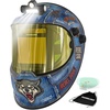 image:imageYESWELDER Auto Darkening Welding Helmet with SIDE VIEW and LED 180 Panoramic View 1111 True Color Solar Powered Welder Hood Wide Shade 359913 Welder Mask for TIG MIG ARC CUT and GRINDLYGQ800DCBLED