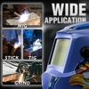 image:imageYESWELDER Auto Darkening Welding Helmet 1111 True Color Solar Powered Welding Hood with 2 Arc Sensors Blue Light Blocking Welder Mask for TIG MIG ARC and GrindLYGL600ABE