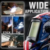 image:imageYESWELDER Auto Darkening Welding Helmet 1111 True Color Solar Powered Welding Hood with 2 Arc Sensors Blue Light Blocking Welder Mask for TIG MIG ARC and GrindLYGL600AEF