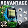 image:imageYESWELDER Auto Darkening Welding Helmet 1111 True Color Solar Powered Welding Hood with 2 Arc Sensors Blue Light Blocking Welder Mask for TIG MIG ARC and GrindLYGL600AME