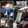 image:imageYESWELDER Auto Darkening Welding Helmet 1111 True Color Solar Powered Welding Hood with 2 Arc Sensors Blue Light Blocking Welder Mask for TIG MIG ARC and GrindLYGL600ATG