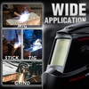 image:imageYESWELDER Auto Darkening Welding Helmet 1111 True Color Solar Powered Welding Hood with 2 Arc Sensors Blue Light Blocking Welder Mask for TIG MIG ARC and GrindLYGL600A