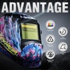 image:imageYESWELDER Auto Darkening Welding Helmet 1111 True Color Solar Powered Welding Hood with 2 Arc Sensors Blue Light Blocking Welder Mask for TIG MIG ARC and GrindLYGL600ACP