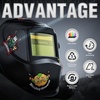 image:imageYESWELDER Auto Darkening Welding Helmet 1111 True Color Solar Powered Welding Hood with 2 Arc Sensors Blue Light Blocking Welder Mask for TIG MIG ARC and GrindLYGL600AW