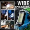image:imageYESWELDER Auto Darkening Welding Helmet 1111 True Color Solar Powered Welding Hood with 2 Arc Sensors Blue Light Blocking Welder Mask for TIG MIG ARC and GrindLYGL600AME