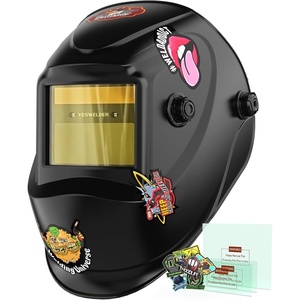 image:imageYESWELDER Auto Darkening Welding Helmet 1111 True Color Solar Powered Welding Hood with 2 Arc Sensors Blue Light Blocking Welder Mask for TIG MIG ARC and GrindLYGL600AW