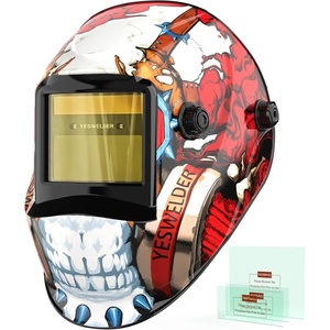 image:imageYESWELDER Auto Darkening Welding Helmet 1111 True Color Solar Powered Welding Hood with 2 Arc Sensors Blue Light Blocking Welder Mask for TIG MIG ARC and GrindLYGL600ATG