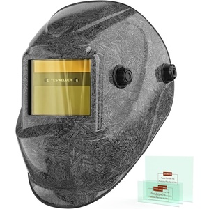 image:imageYESWELDER Auto Darkening Welding Helmet 1111 True Color Solar Powered Welding Hood with 2 Arc Sensors Blue Light Blocking Welder Mask for TIG MIG ARC and GrindLYGL600ASN