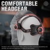 image:imageYESWELDER Auto Darkening Welding Helmet with Blue Light Blocking Large View 393x366 Inch True Color 1111 Optical Clarity Shade 359913 Solar Powered 4 Arc SensorsFlame Devil