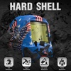 image:imageYESWELDER Auto Darkening Welding Helmet with Blue Light Blocking Large View 393x366 Inch True Color 1111 Optical Clarity Shade 359913 Solar Powered 4 Arc SensorsBlue Eagle