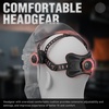 image:imageYESWELDER Auto Darkening Welding Helmet with Blue Light Blocking Large View 393x366 Inch True Color 1111 Optical Clarity Shade 359913 Solar Powered 4 Arc SensorsBlue Eagle