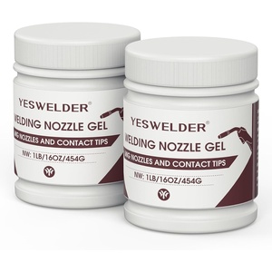 image:imageYESWELDER MIG Welding Nozzle Gel 16 oz AntiSpatter Dip  SiliconeFree Odorless NonFlammable NonToxic Formula for MIG Torch And Contact Tips2 Jars