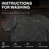 image:imageYESWELDER 100 Cotton Graphic TShirt Washed Gray XL