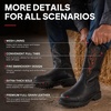 image:imageYESWELDER Steel Toe Welding Boots PullOn Leather Work BootsBlack